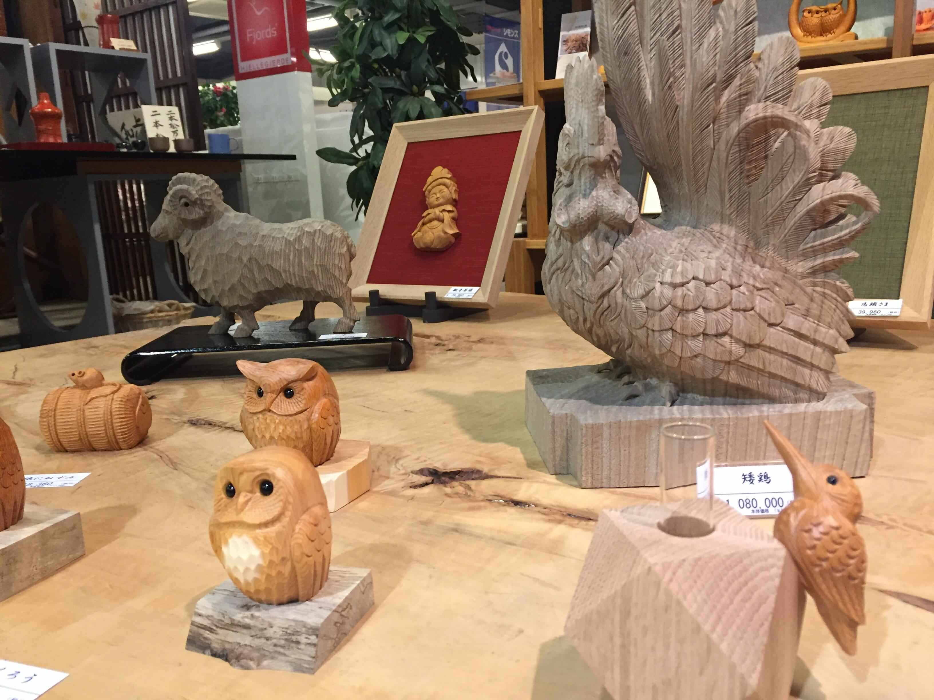 5月3日より「飛騨・一位一刀彫と二本松伝統家具展」です。 | 田中家具