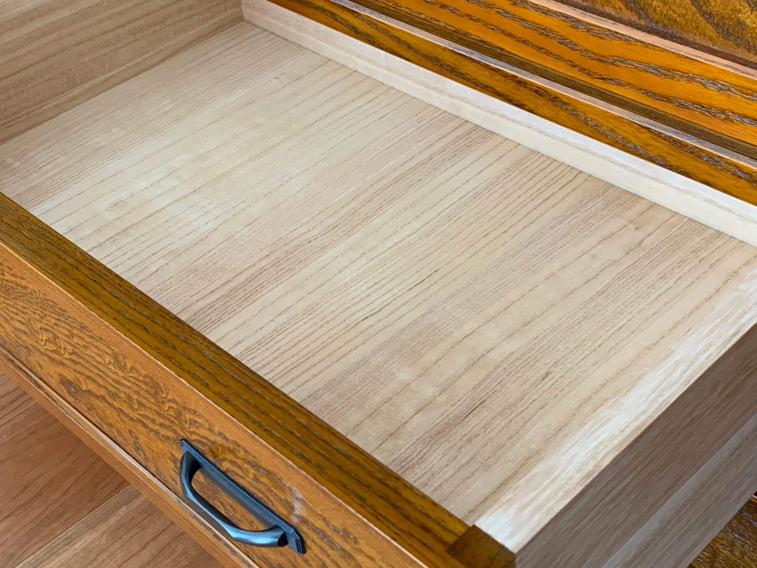 二本松伝統家具　特注欅サイドボード